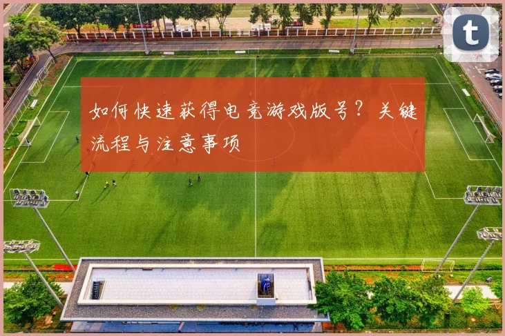 如何快速获得电竞游戏版号？关键流程与注意事项